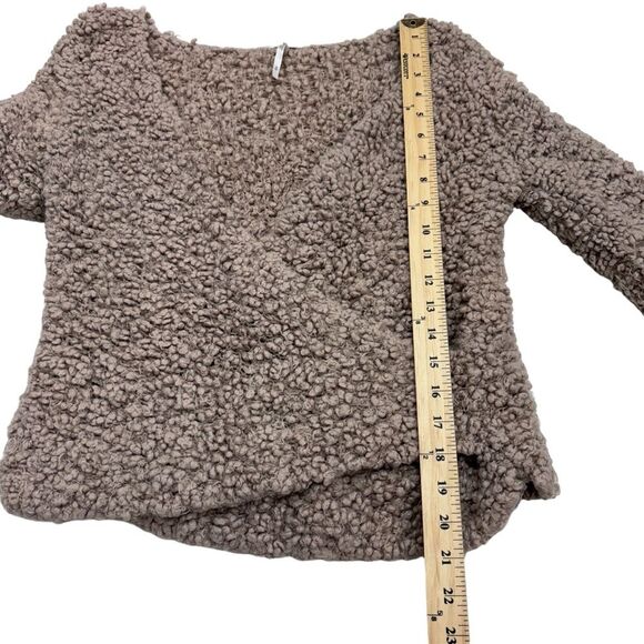 Free People Marshamallow Teddy sweater M - Picture 7 of 9